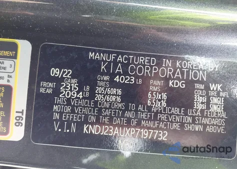 2023 Kia Soul S from USA, damaged, VIN KNDJ23AUXP7197732